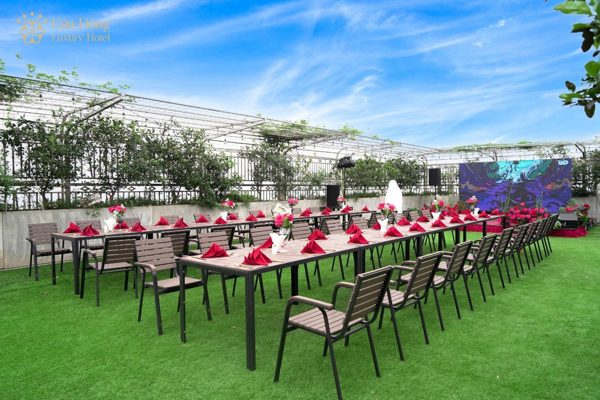 Cua Dong Luxury Hotel Винь Экстерьер фото